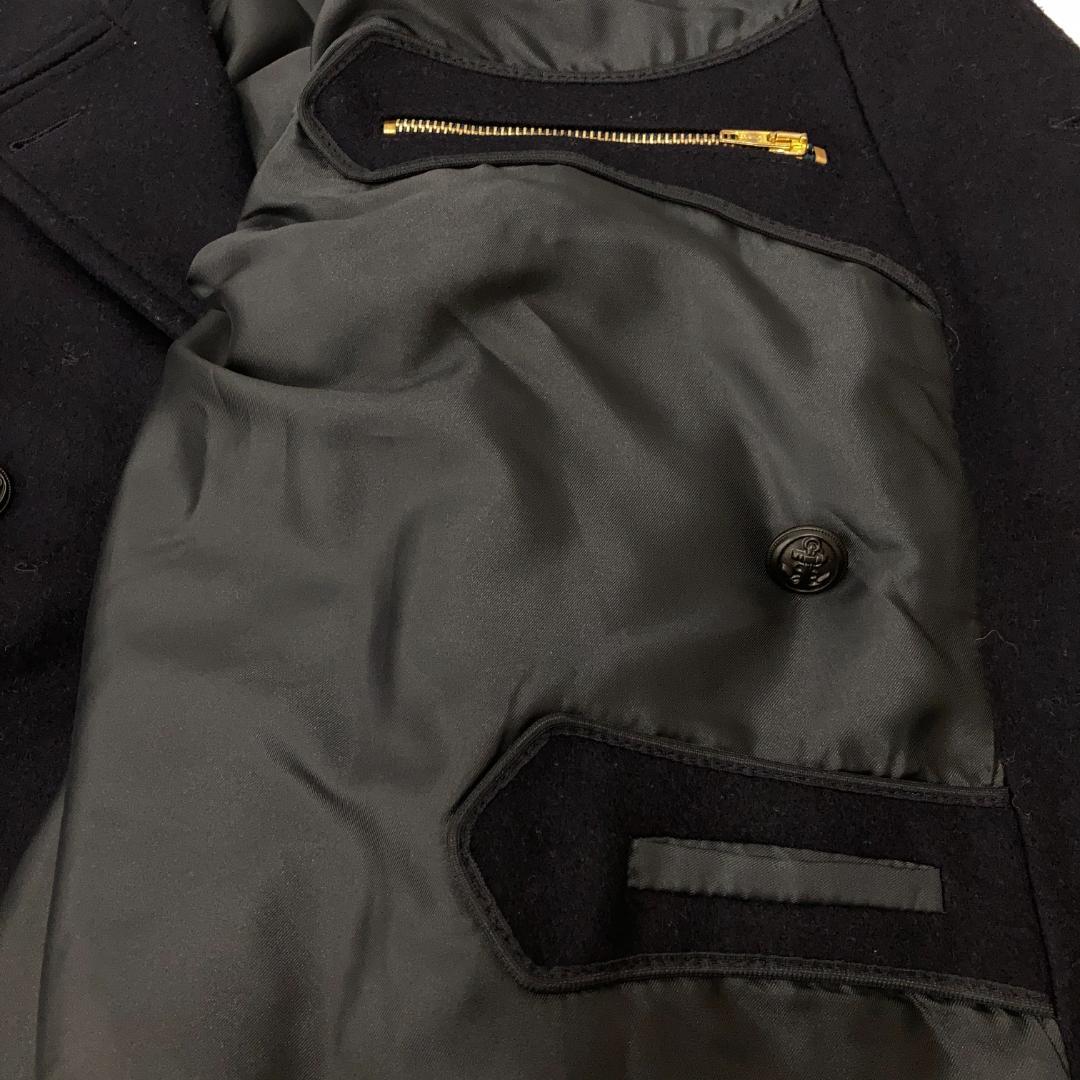 新品タグ付⭐BRANDILY ネイビー ピーコート ジャケット