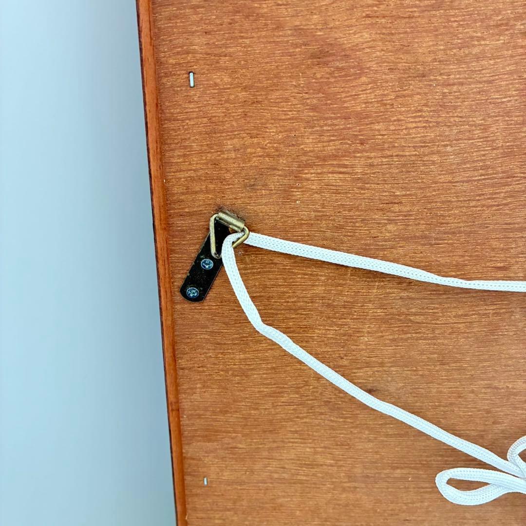 英国長　姿見 ウォールミラー アンティーク調 木製 花柄　鏡　ビンテージ