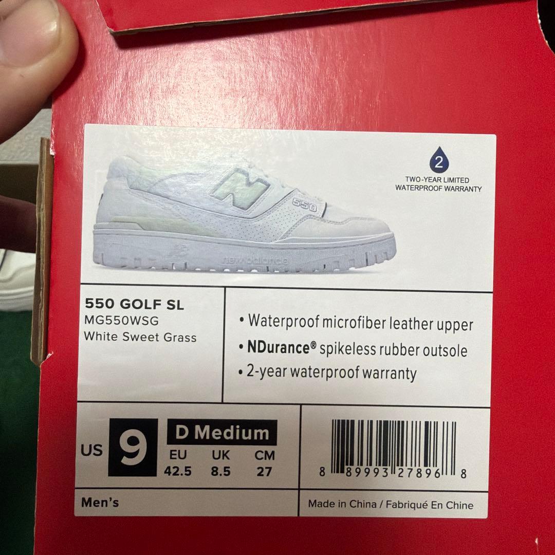 マルボン　ニューバランス550 GOLF