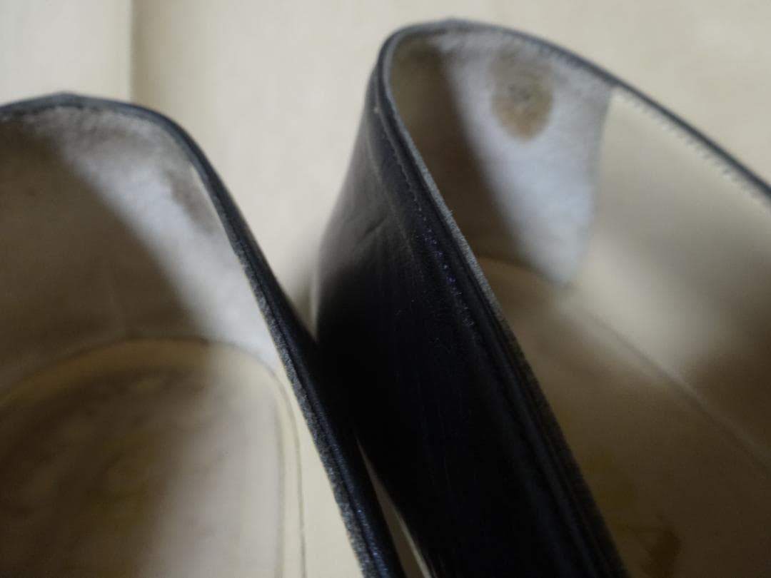 プラダ　PRADA　フラットシューズ　黒　37　1/2　24.5～24