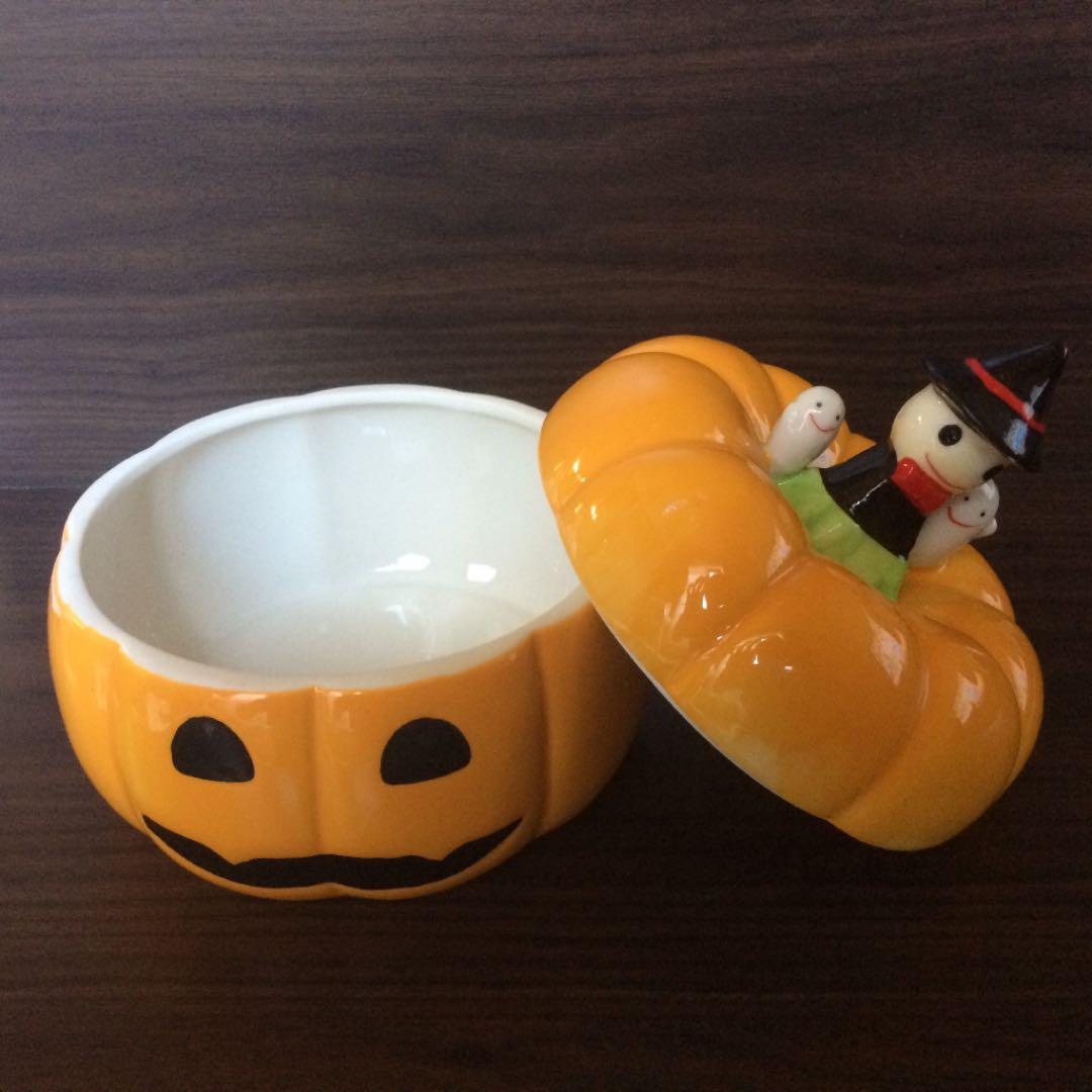 HELLOWEEN ハロウィン かぼちゃ  陶器キャニスター