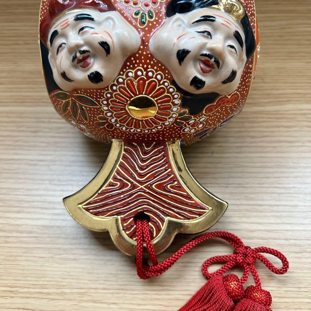 九谷焼 打出の小槌 恵比寿　大黒　縁起物　開運