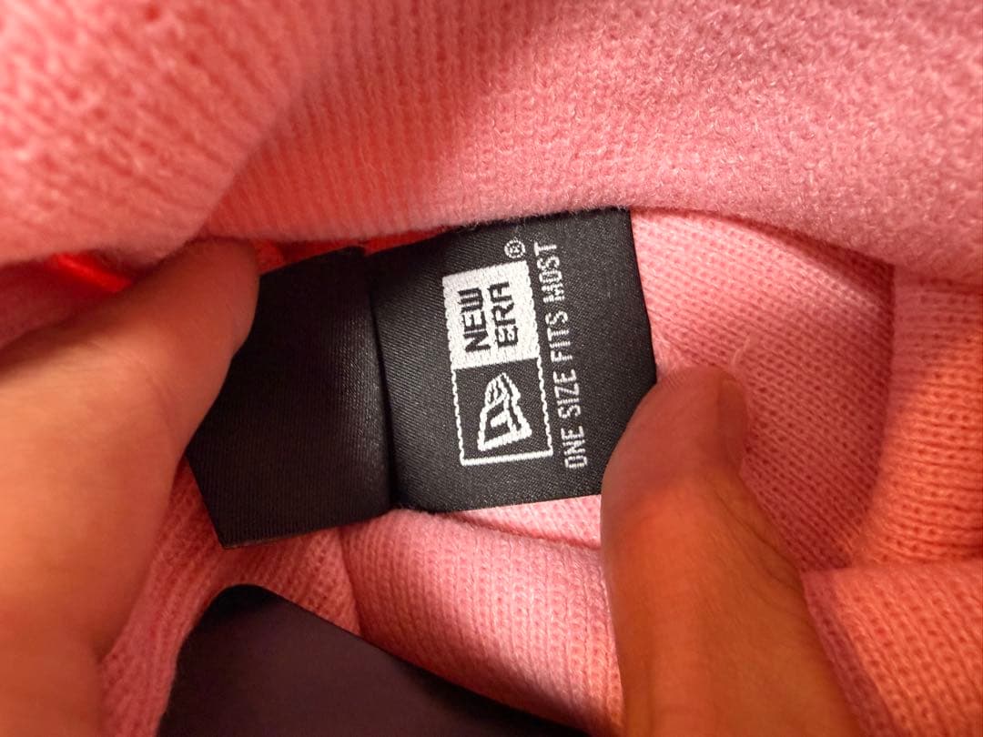 Supreme ニット帽 ピンク