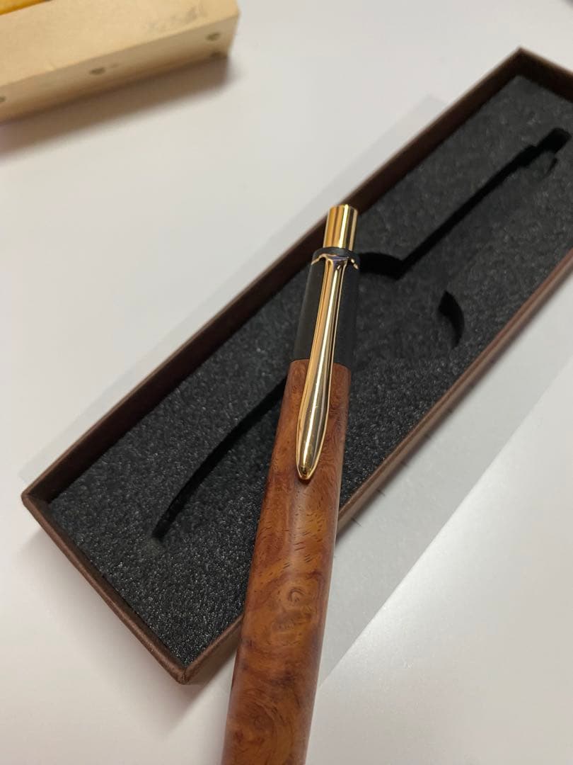 ボナンペン　花梨瘤　0.5ミリシャープペンシル