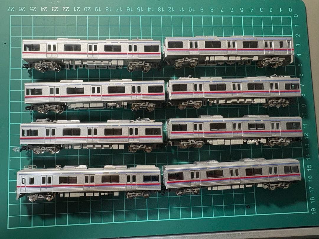 Nゲージ　加工品　京成 3700形 6次車 8両編成