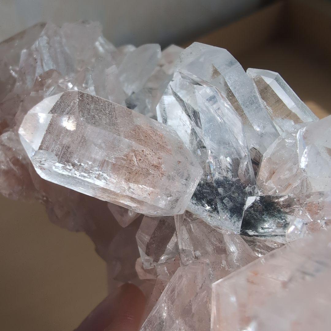 マニカラン産　水晶クラスター　C