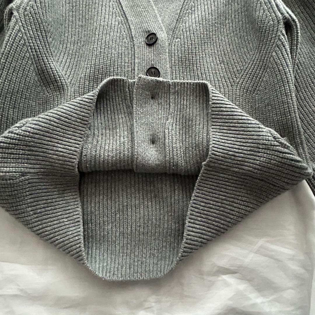 美品レア♡【Cygne】Raymondボリューム袖 ロングカーディガン グレー