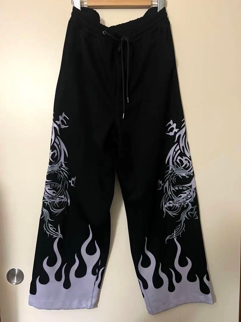 GALFY ガルフィ 二代目卍 セットアップ 中型犬 ジャージ ブラック