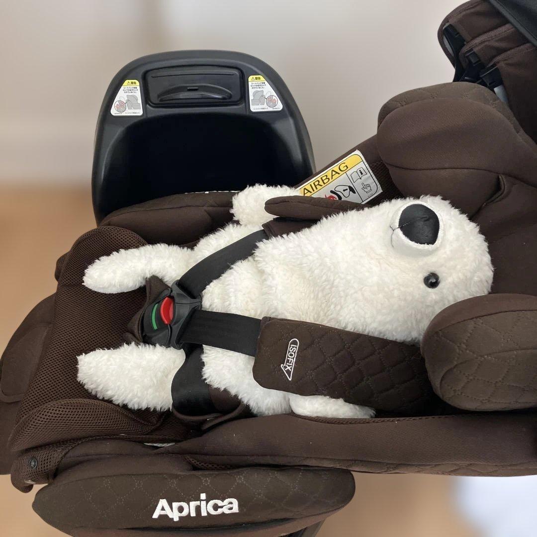 N.G様　Aprica フラディアグロウ　ISOFIX ブラウン