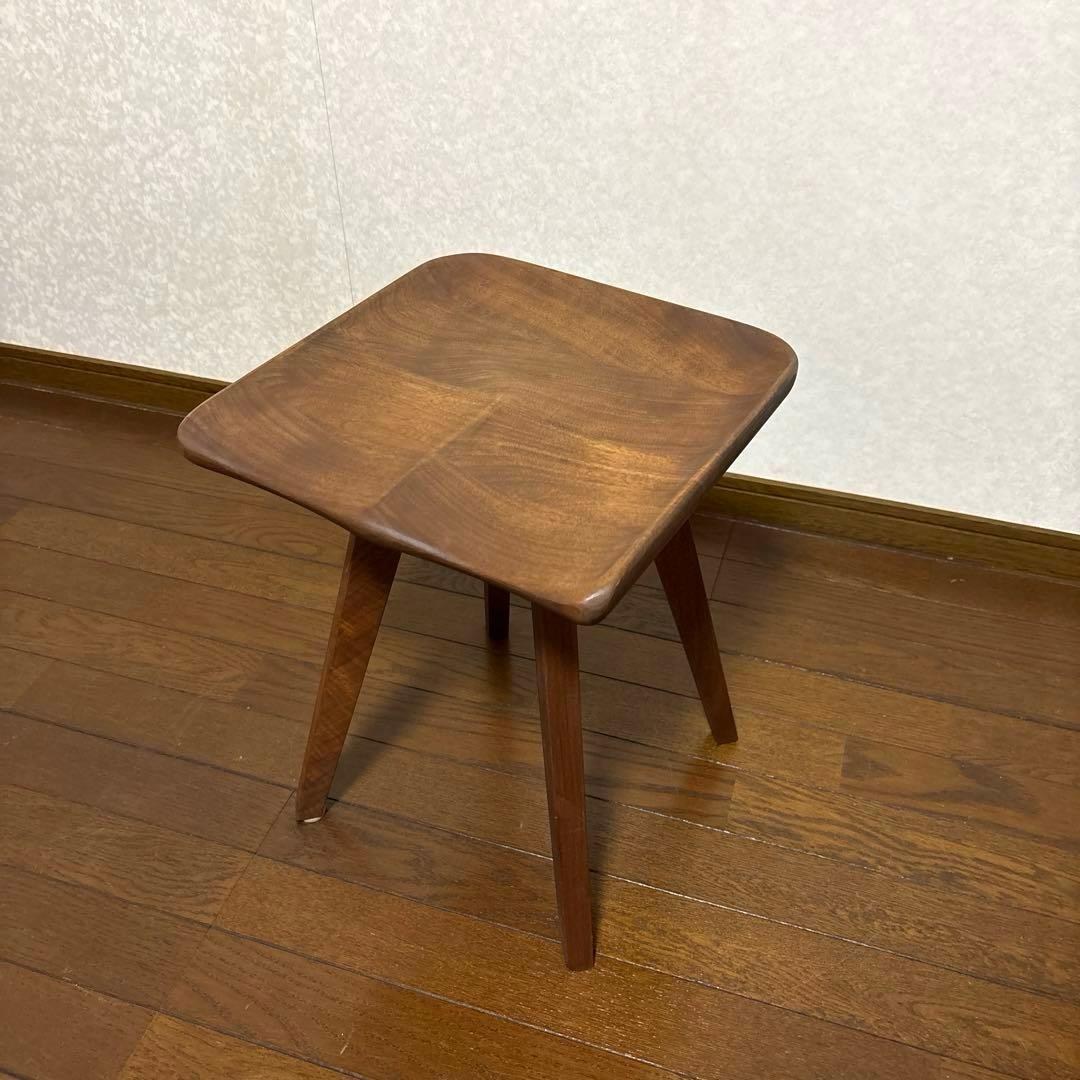 【良品】関家具 アトリエ木馬 MIKUスツール ウォールナット