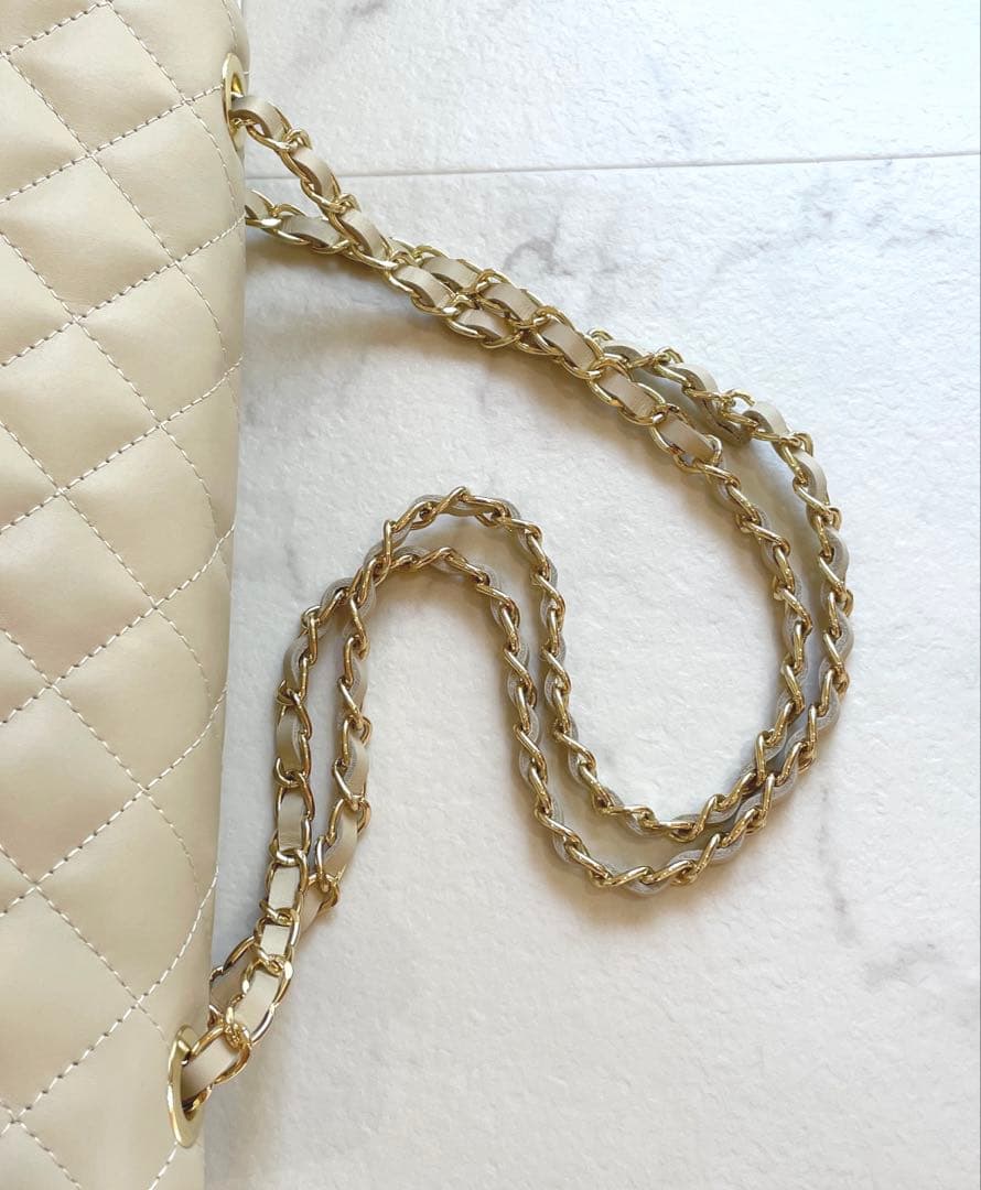 ☆うぱぱ☆【メゾンヴァンサン】定価29,700円 チェーンキルトバック