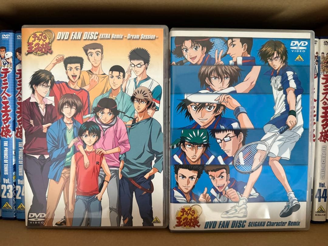 テニスの王子様 DVD 全45巻 ファンディスク