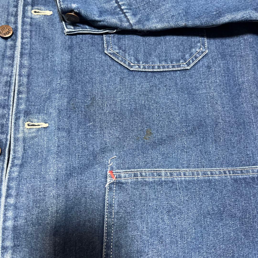 90s BIG MAC　デニムカバーオール ブラン ケットヴィンテージ