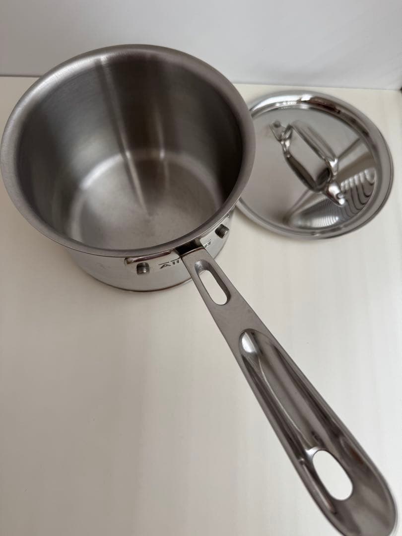 最終値下げ！All-CladCopperCore2QTソースパン 片手鍋 蓋付き