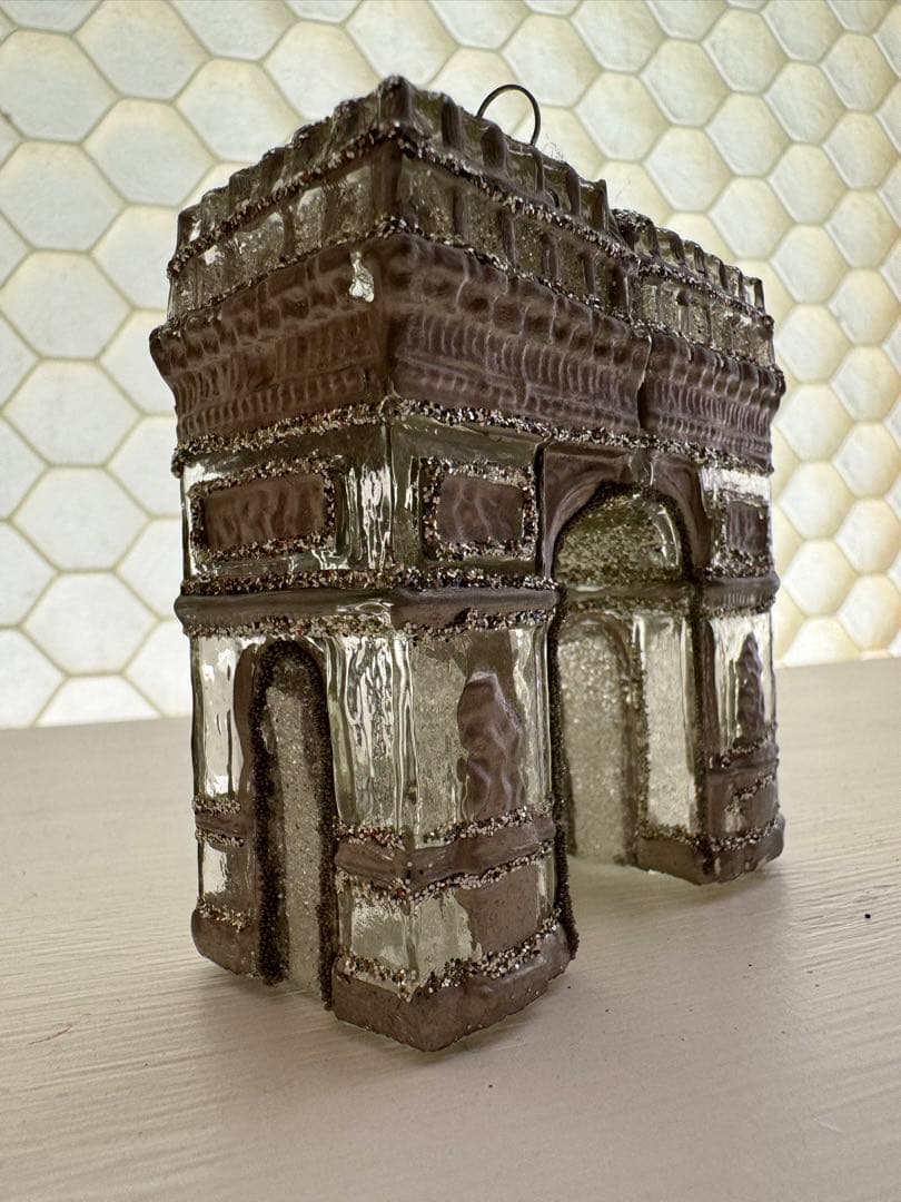 クリスマスオーナメント　凱旋門　アッシュペーフランス購入