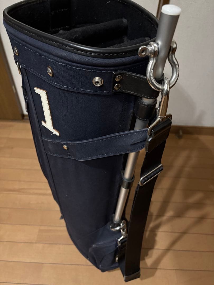 ヨ*～様 訳ありフード無し　超希少カラー木の庄帆布キャディバッグ