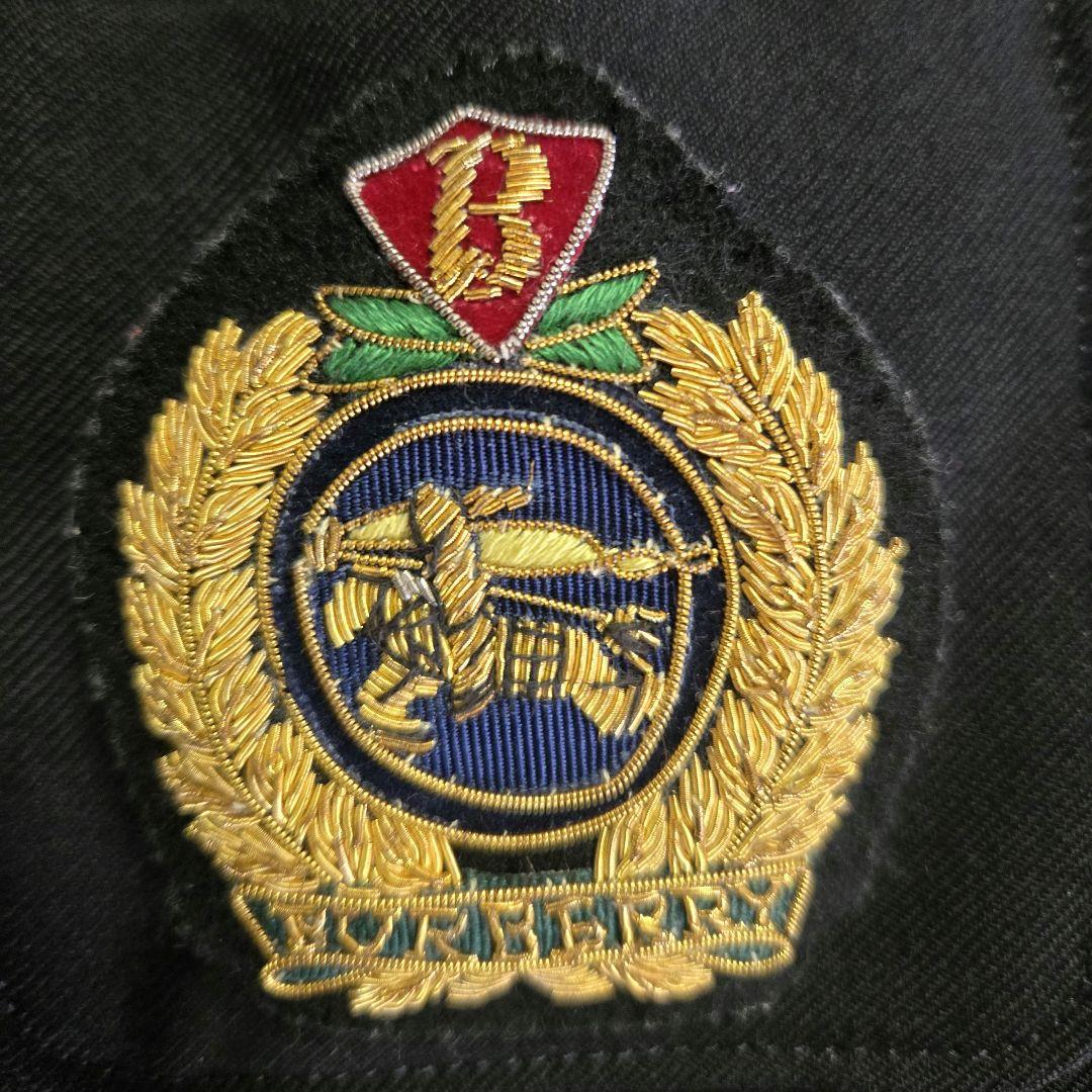 BURBERRY バーバリー 濃紺ブレザー スカート ブラウス リボンタイ