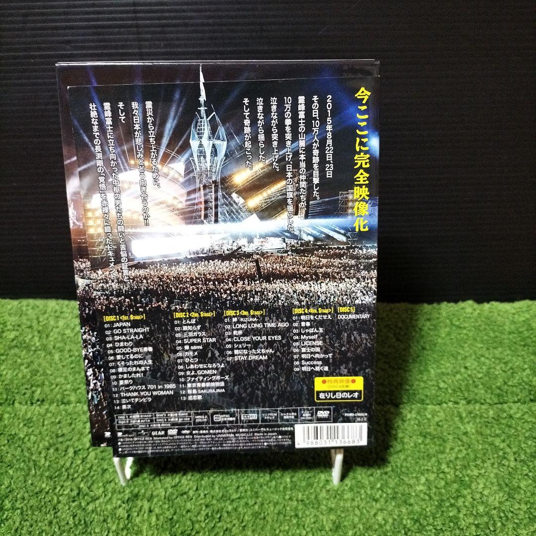 長渕 剛/富士山麓 ALL NIGHT LIVE 2015〈5枚組〉DVD