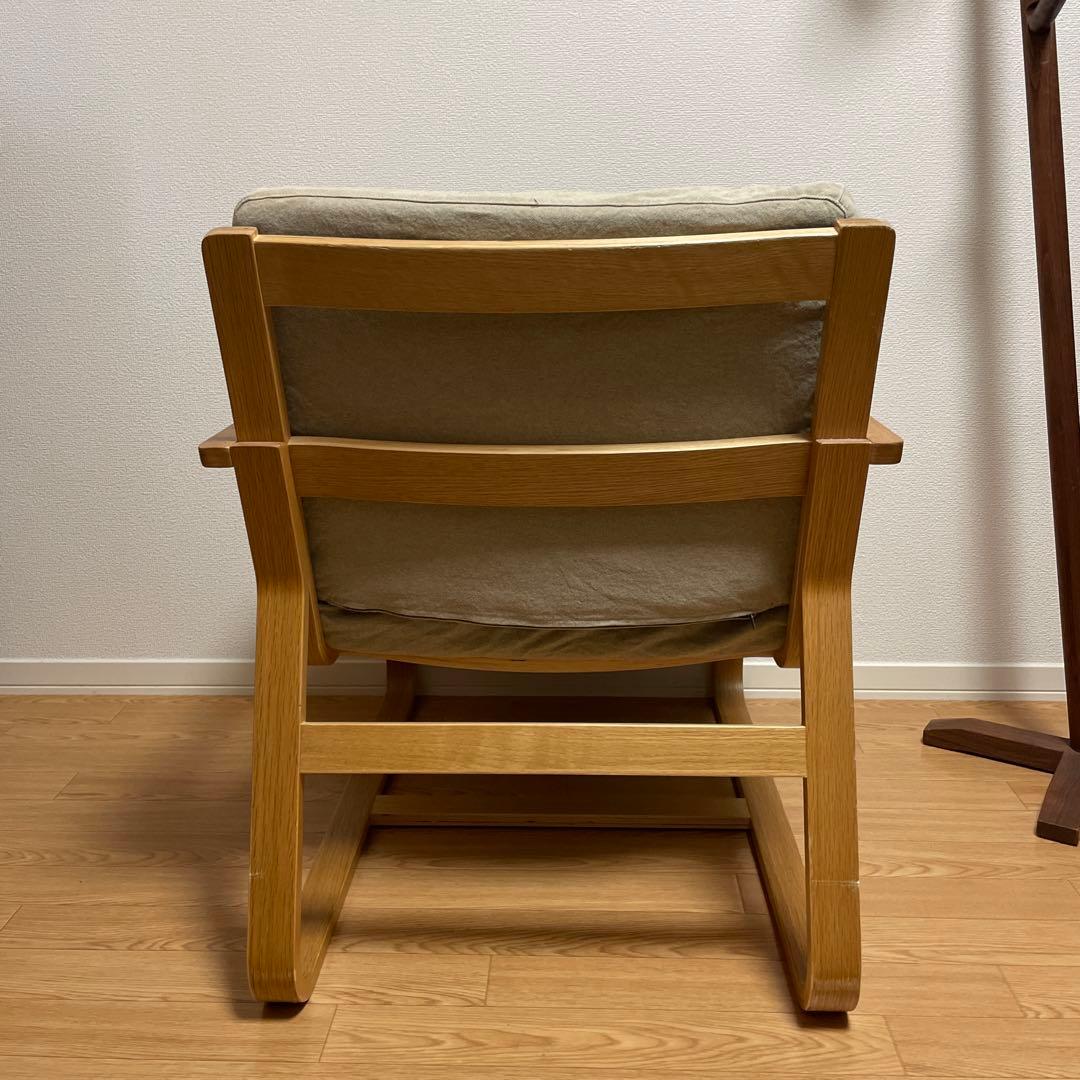 無印良品　リビングでもダイニングでも使えるソファチェア