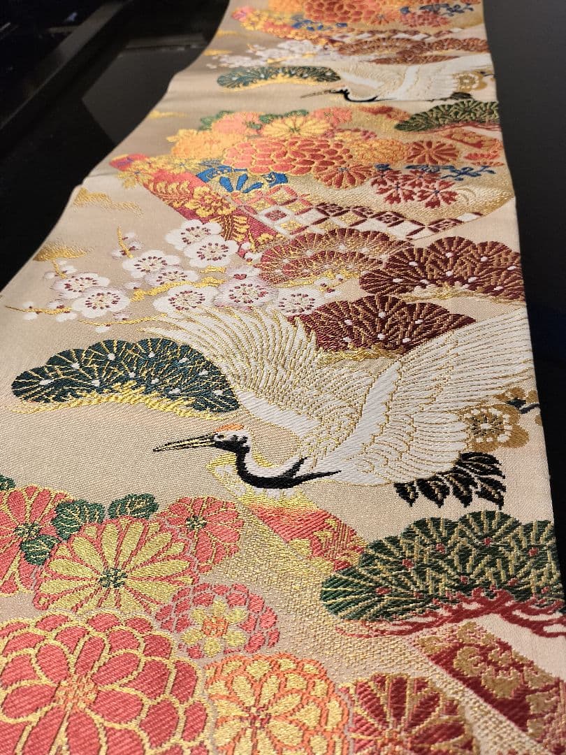 A953高級ひな祭り‼️花嫁衣装帯‼️1ｍ94cm