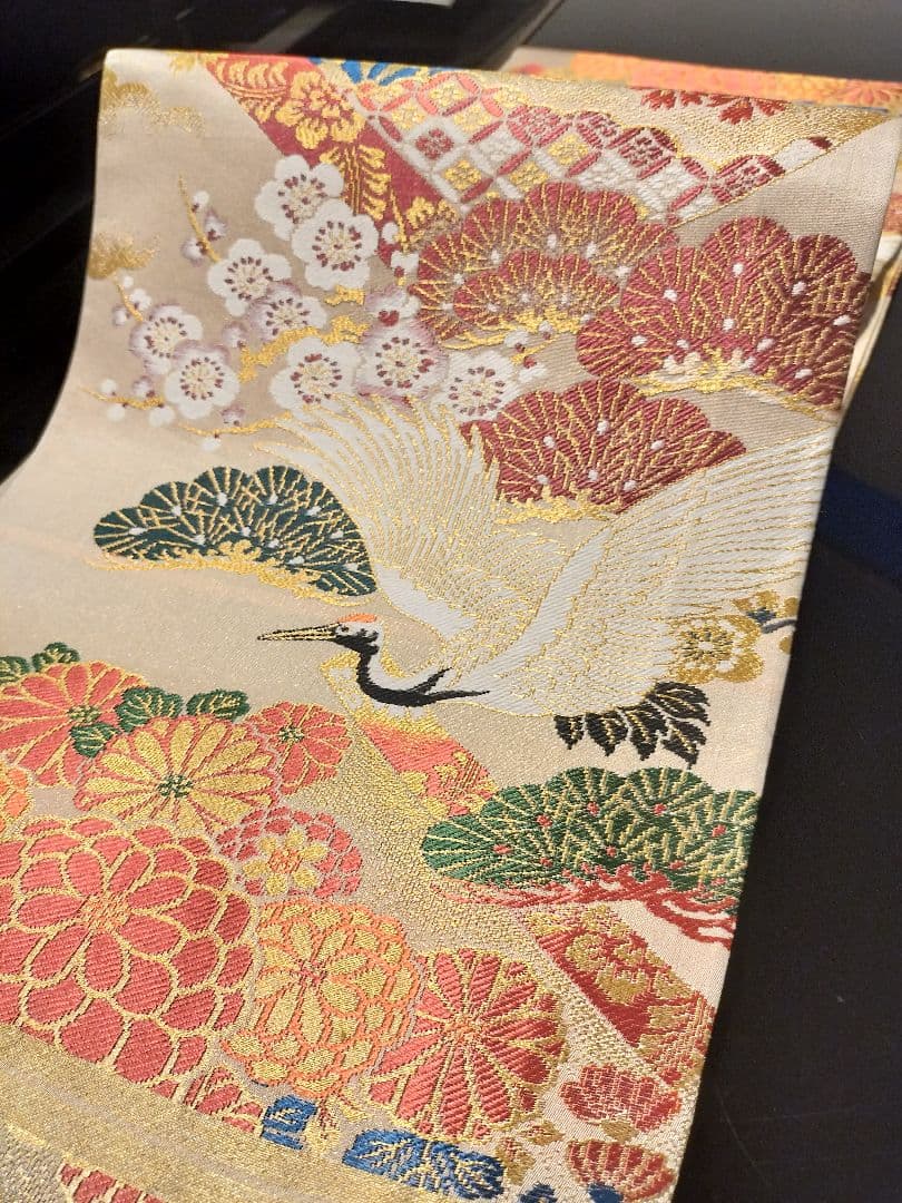 A953高級ひな祭り‼️花嫁衣装帯‼️1ｍ94cm