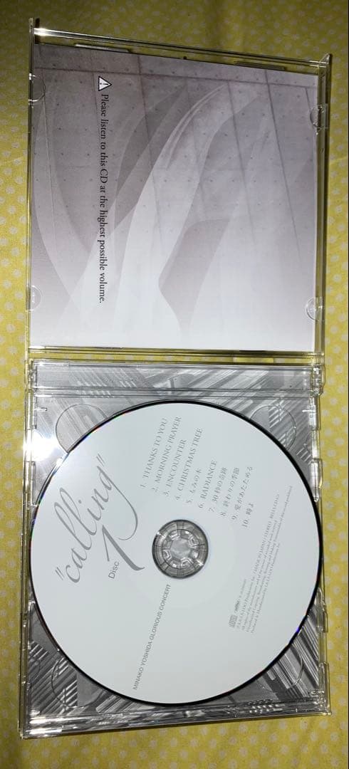 吉田美奈子 Glorious Concert Calling 2CD 限定