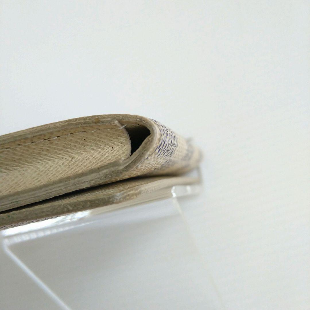 【極美品】ルイヴィトン 名刺入れ アンヴェロップカルト ドゥヴィジット ダミエ