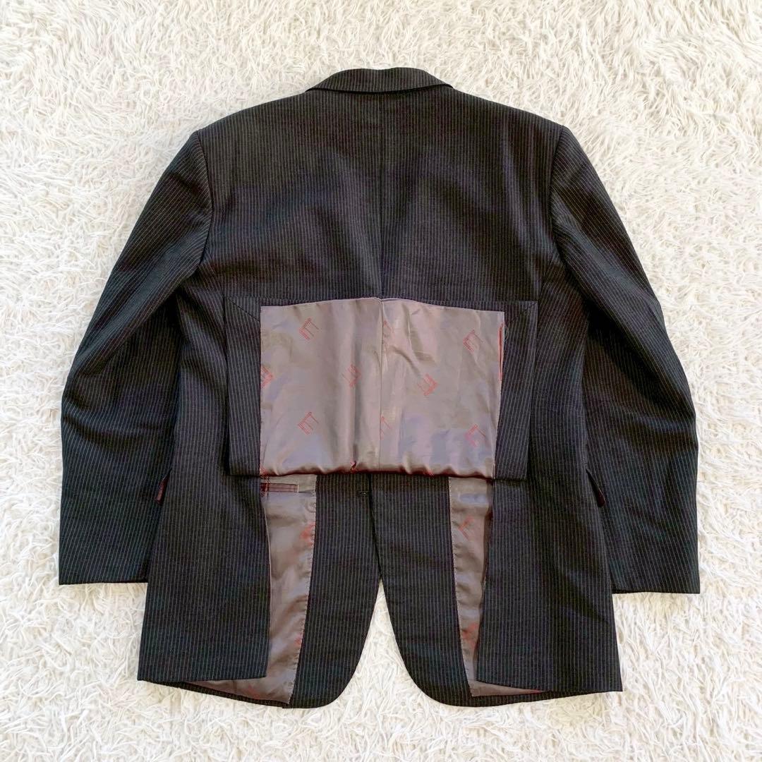 dunhill　ダンヒル　3ピース　ストライプ　スーツ　セットアップ　オーダー