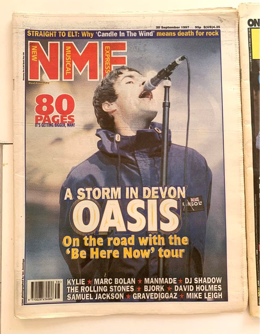 洋雑誌 New Music Express NME Oasis 3セット