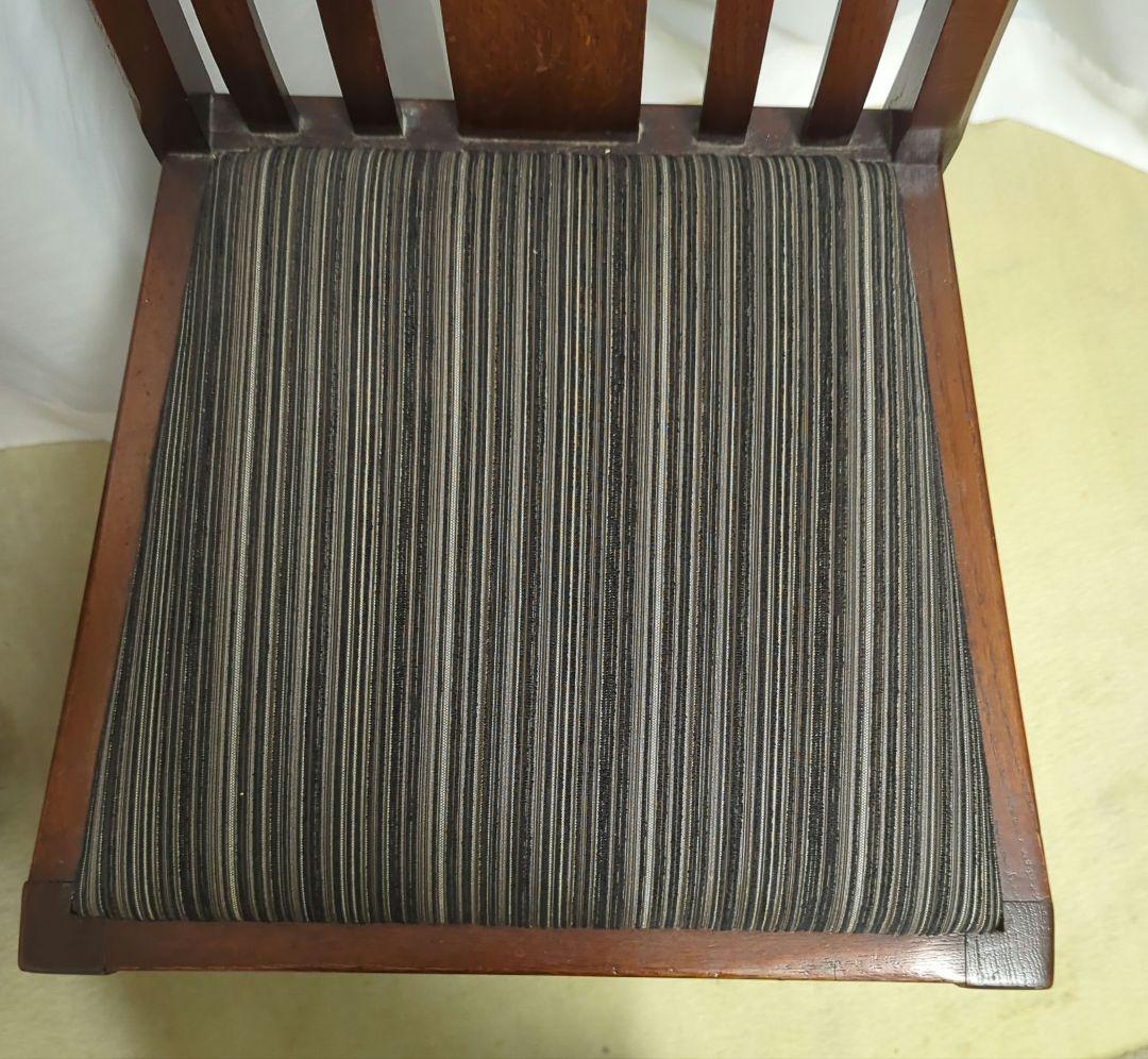 1930年代　英国アンティーク　オークチェア　◆状態良好・美品