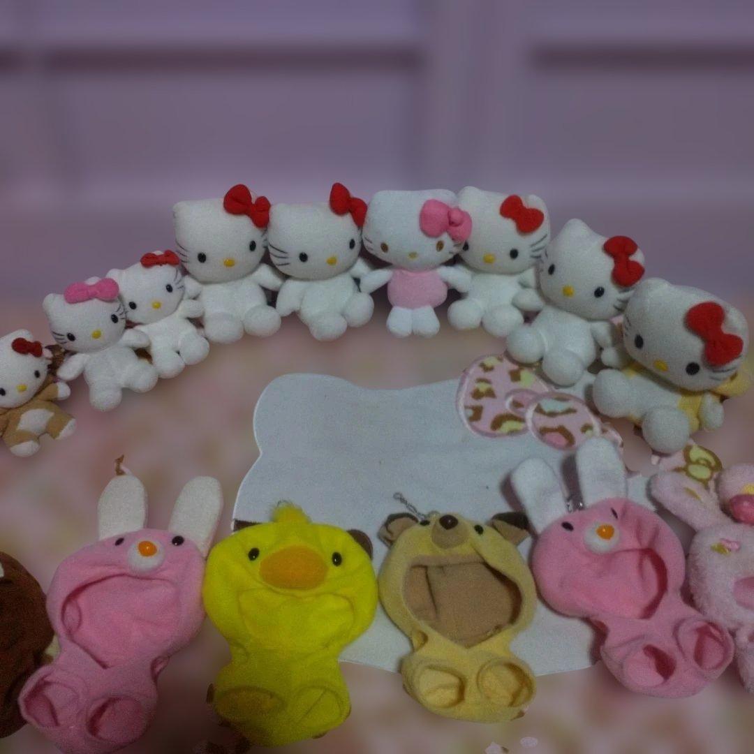 超激レア‼️レトロ‼️キティ 着ぐるみ‼️9 体セット‼️脱げる‼️可愛い‼️