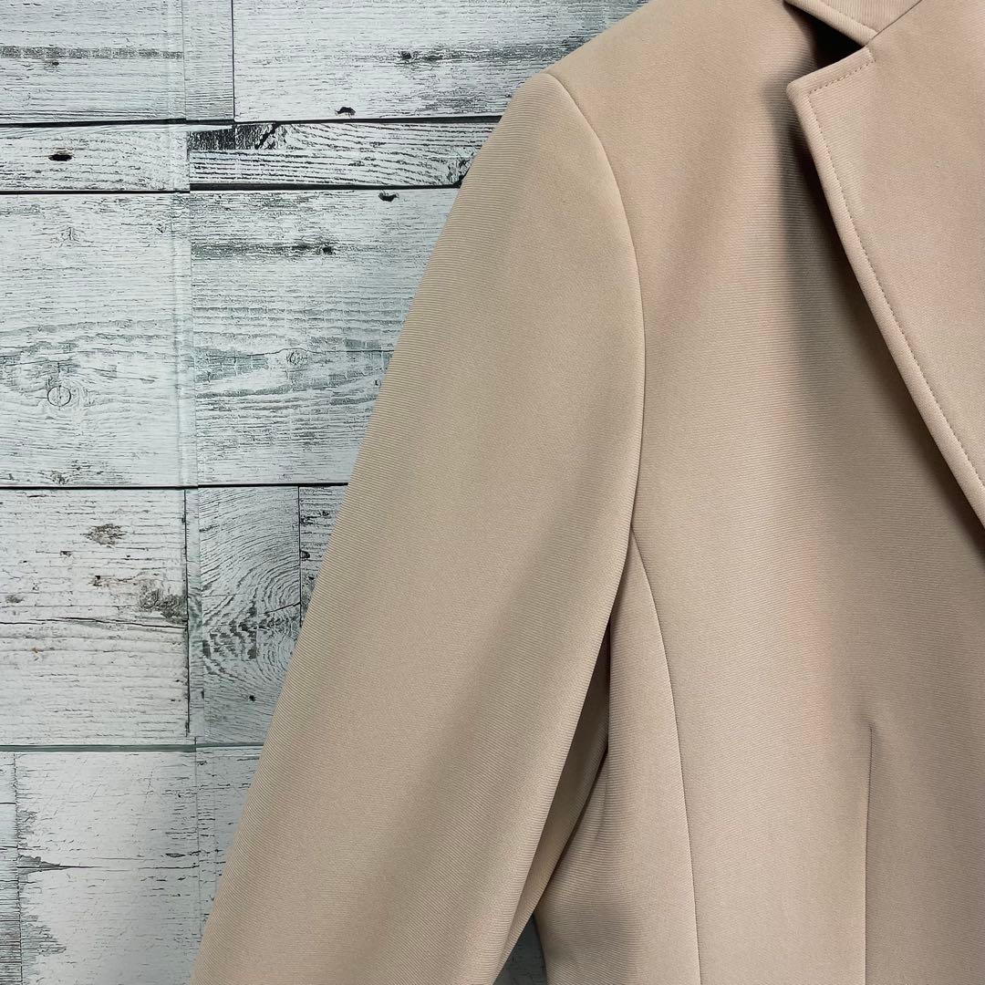 ☆大きいサイズ・13号☆ニューヨーカー　シングルテーラードジャケット　ベージュ