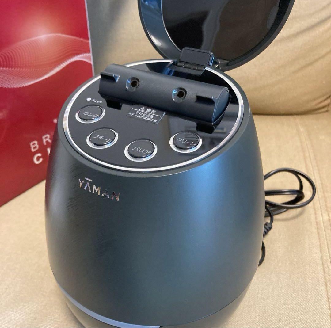 ヤーマン 毛穴ケアスチーマー ブライトクリーン ブラック IS98B