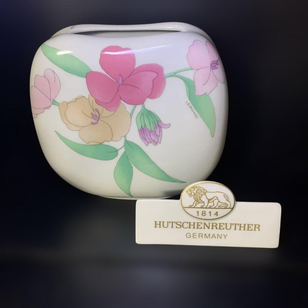 ビンテージ　フッチェンロイター　　　レオナール　ドイツ　磁器ベース