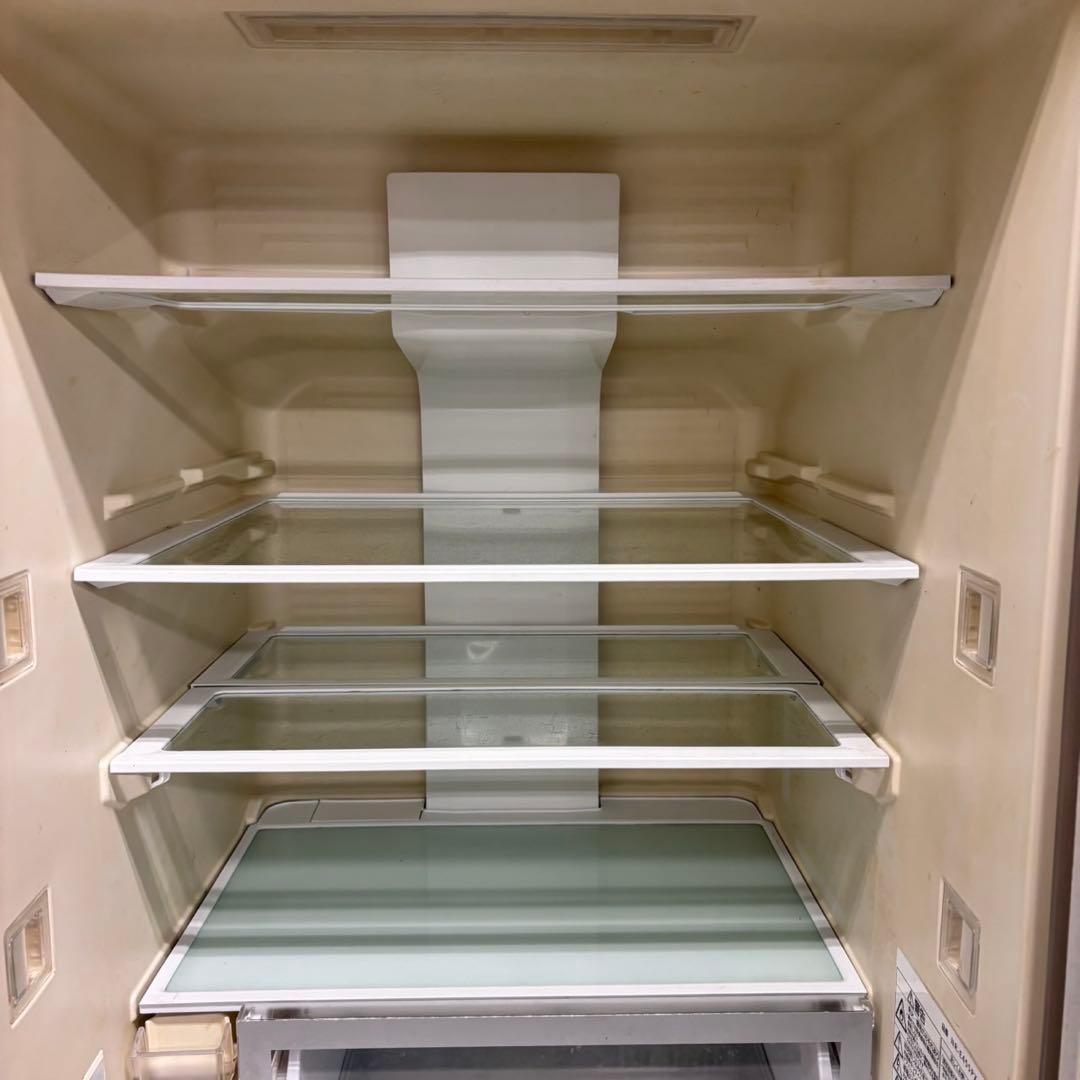 668 パナソニック　大型冷蔵庫　400L強　自動製氷　右開き　小型　家庭用