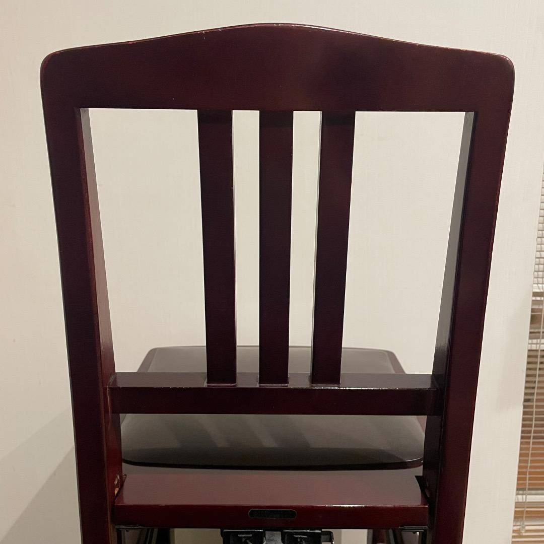 【手渡し限定】トムソン椅子 KAWAI カワイ 背付き椅子 マホガニー