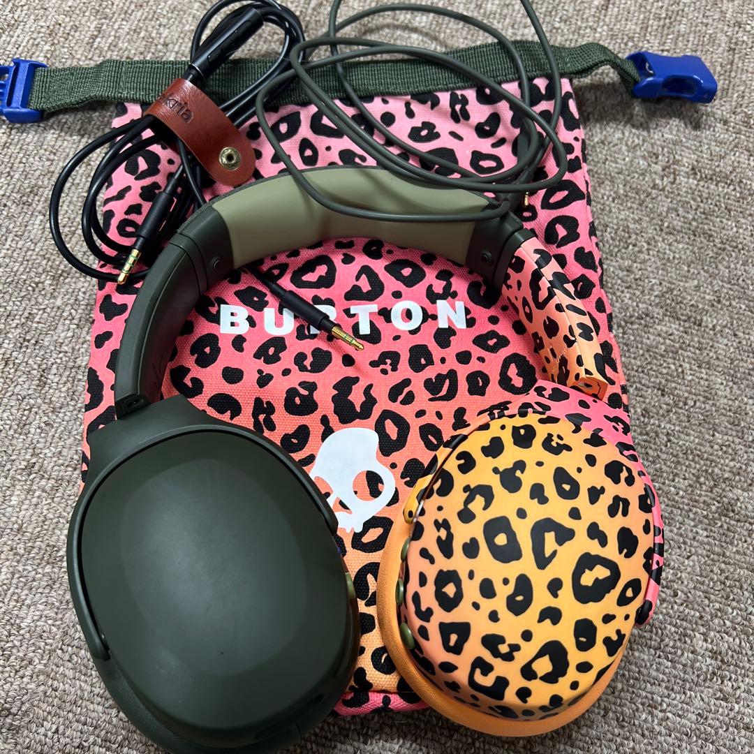 skullcandy✖︎burtonヘッドホン