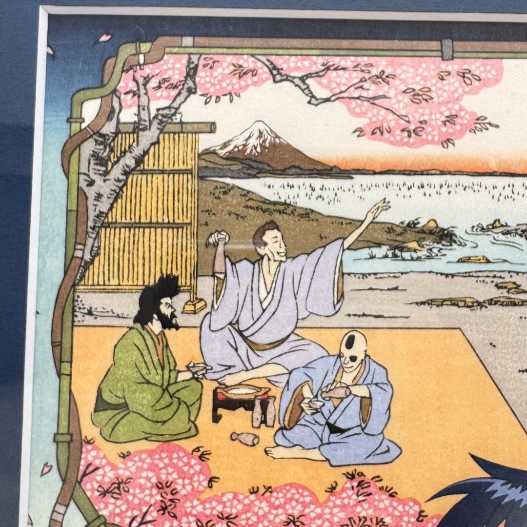 【限定300 希少】 攻殻機動隊 版画 複製原画 浮世絵 木版画