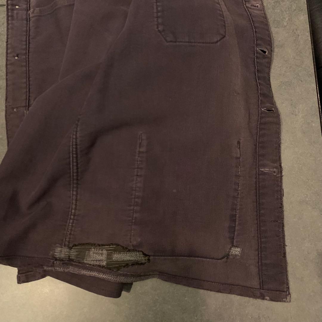 [ヴィンテージ] 40s フレンチ モールスキンジャケット ブラック