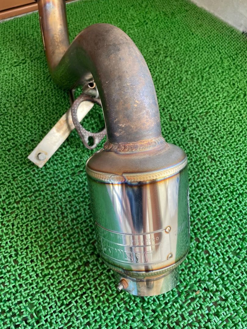 柿本マフラーバモスホビオ ターボ車専用GTBOX サイレンサー付き H41353