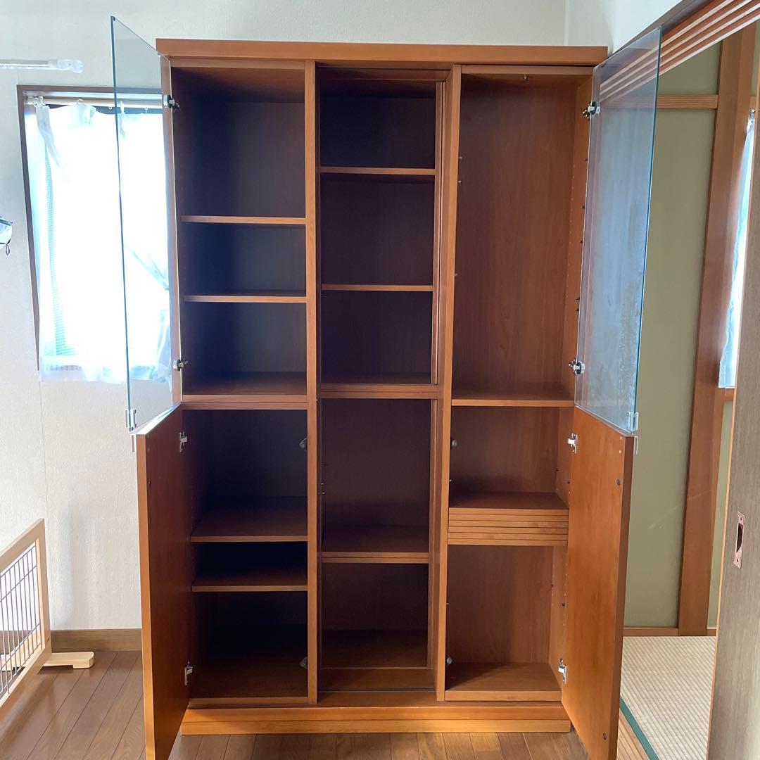 スライド書棚　本棚　家具　生松工芸