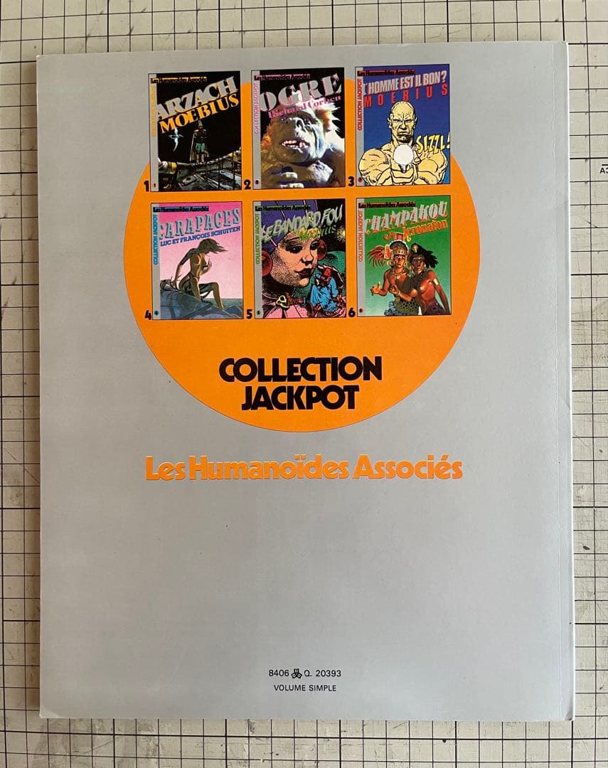 洋書 Arzach, Moebius - Collection 1984