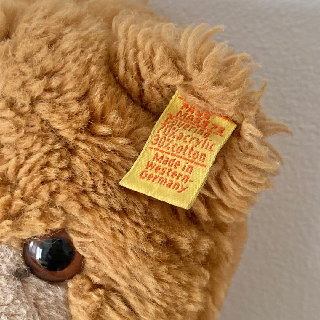 オールドシュタイフ　くま　シュタイフ　ぬいぐるみ　ドイツ　ヴィンテージ