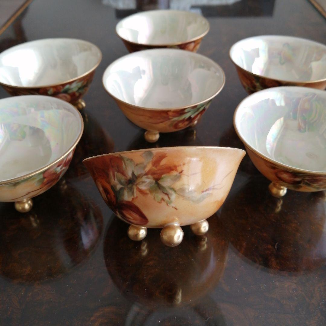 フランスアンティーク　ボウル7個セット