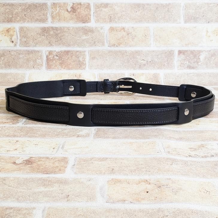 美品 トッズ TOD’S ☆ レザー ベルト ブラック 伊製 80 レディース