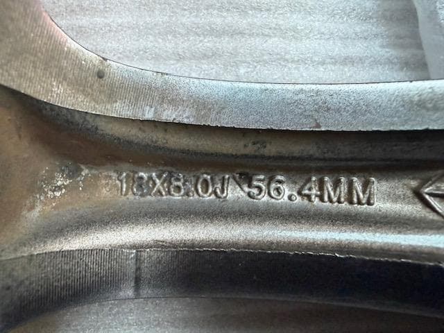 クライスラー JEEP ジープ グランドチェロキー 純正 18インチ 4本セット