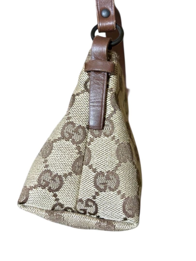 美品✨グッチ GGキャンバス アクセサリーポーチ ハンドバッグ 103399