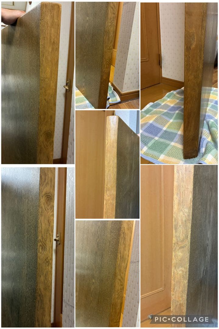 座卓　木製長方形テーブル 自然な木目