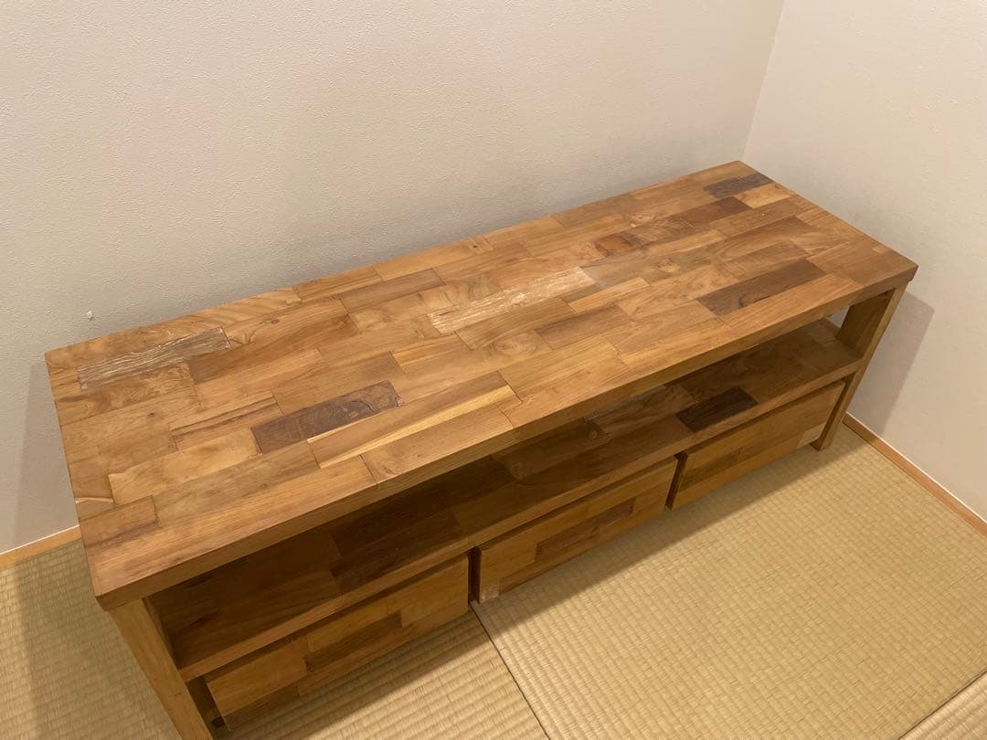 東谷Azumaya テレビボード　ナチュラルウッド