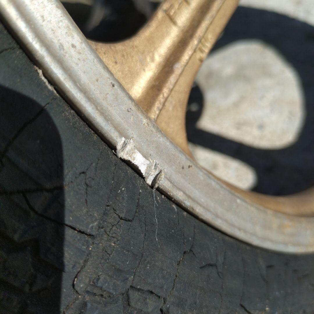 カワサキ　AR50 前後ホイールセット　AR80